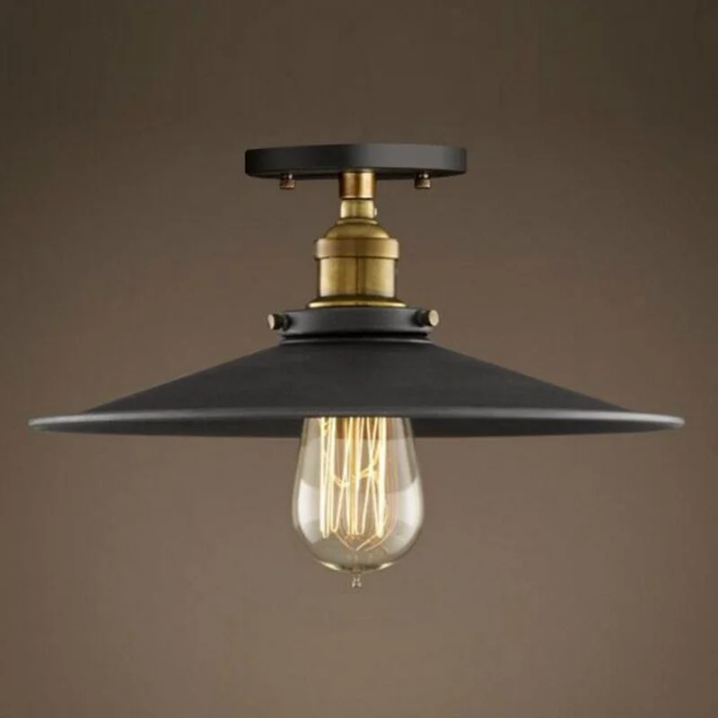 Retro Iron Ceiling Lights: Vintage Decorative Lamps for Balcony, Corridor, and Kitchen Home Décor Retro Iron Ceiling Lights: Vintage Decorative Lamps for Balcony, Corridor, and Kitchen Home Décor