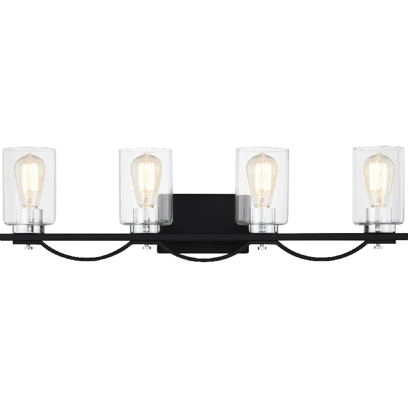 Track lighting with frosted glass shadesSalem Vanity Light