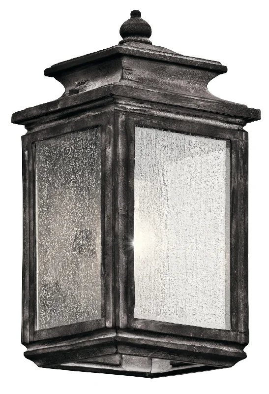 Rustic track lighting for farmhouse decorWiscombe Park Outdoor Wall Mount Lantern