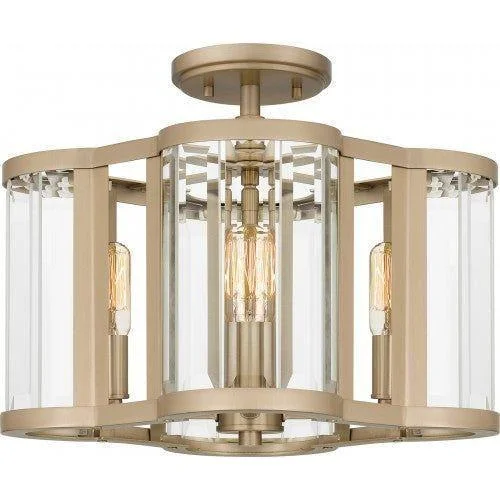 Track lighting with multiple heads for flexibilityRenee 4-Light Semi Flush Mount