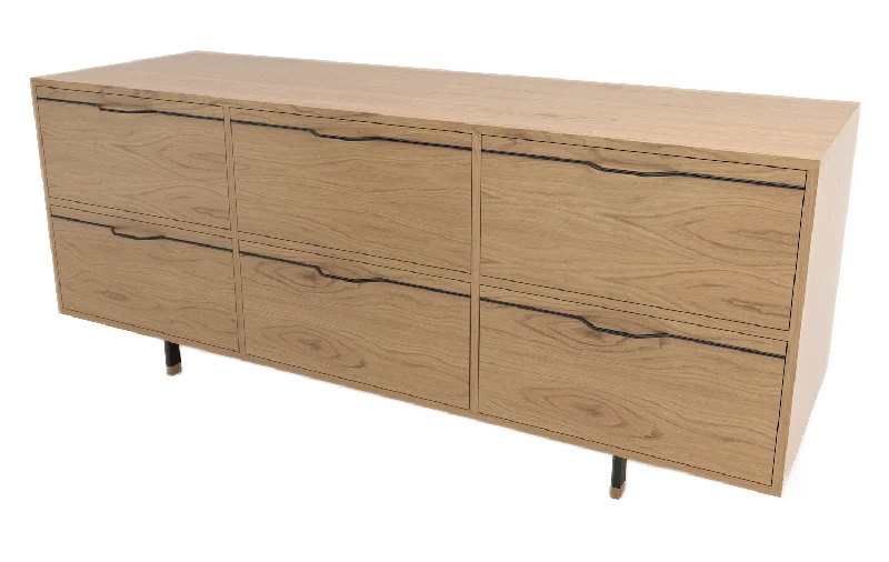 Chapman Storage Dresser Credenza - White Oak