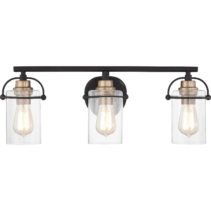 Track lighting with a brushed nickel finishEmerson Vanity Light