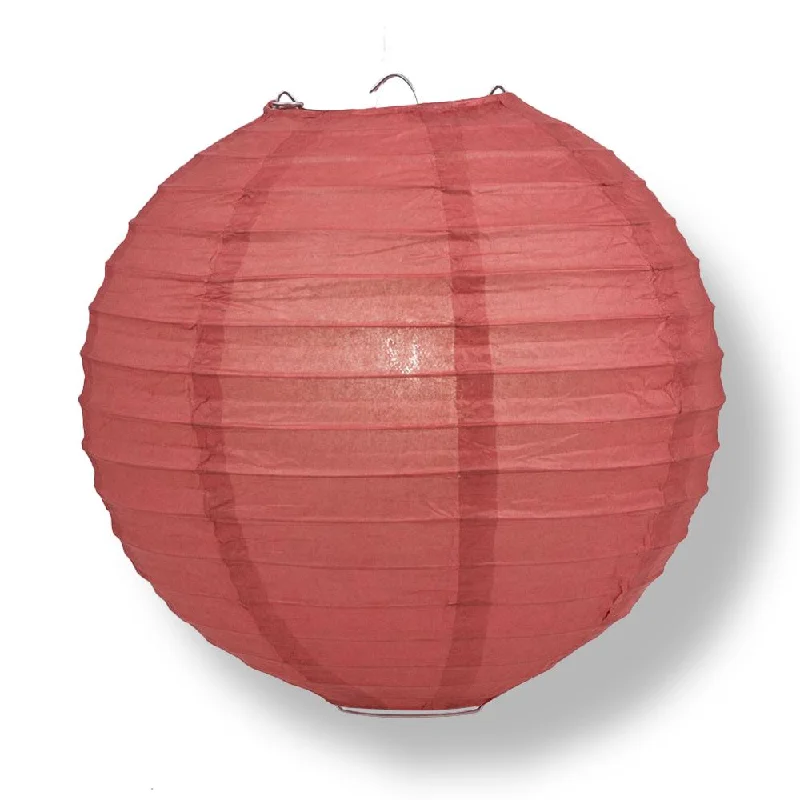 BLOWOUT 30" Marsala / Burgundy Wine Jumbo Round Paper Lantern, Even Ribbing, Chinese Hanging Wedding & Party Decoration BLOWOUT 30" Marsala / Burgundy Wine Jumbo Round Paper Lantern, Even Ribbing, Chinese Hanging Wedding & Party Decoration