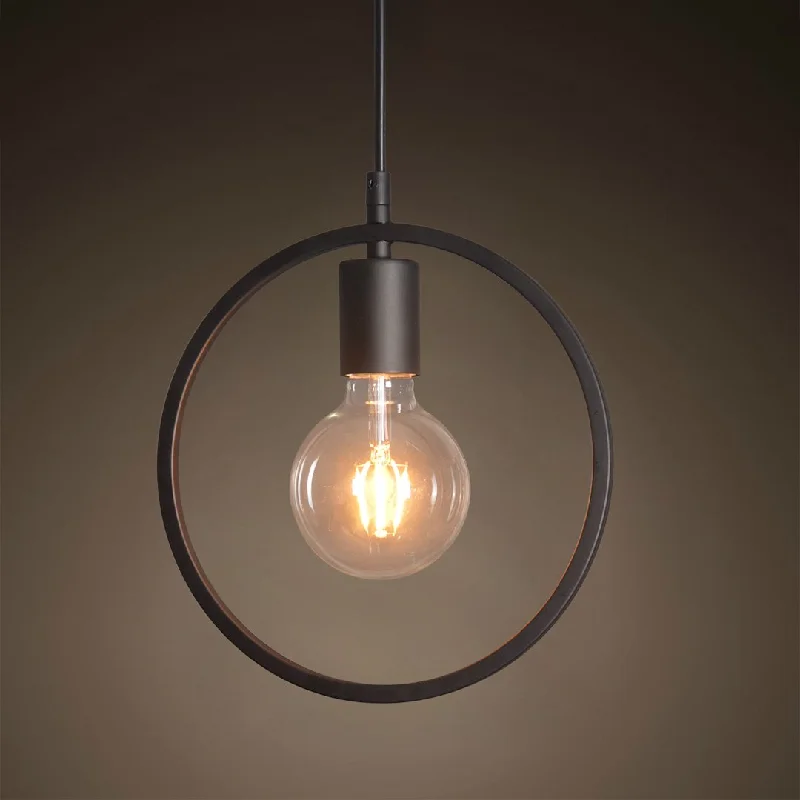 Industrial Area Lighting for Large Open SpacesCircular 1 Light Mini Metal Pendant Lighting Industrial Area Lighting for Large Open SpacesCircular 1 Light Mini Metal Pendant Lighting