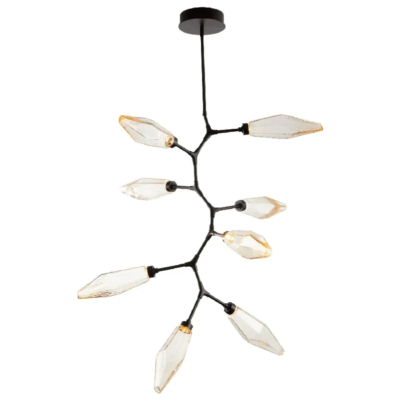 Wireless track lighting for easy installationRock Crystal Modern Vine, 8 PC
