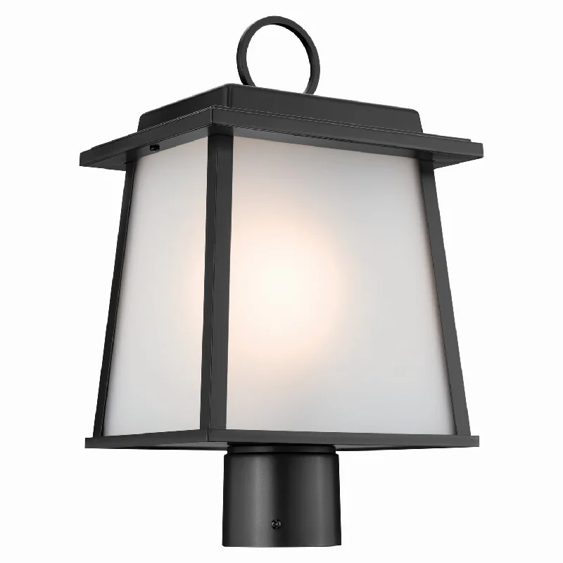 Rustic track lighting for farmhouse decorNoward Outdoor Post Mount Lantern