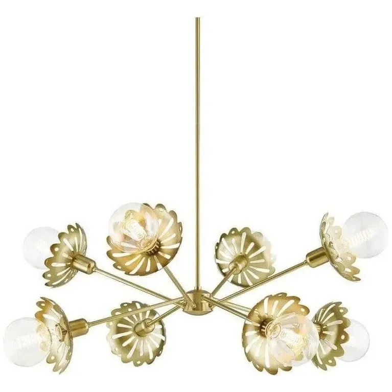 Industrial - style track lighting for loftsAlyssa Chandelier