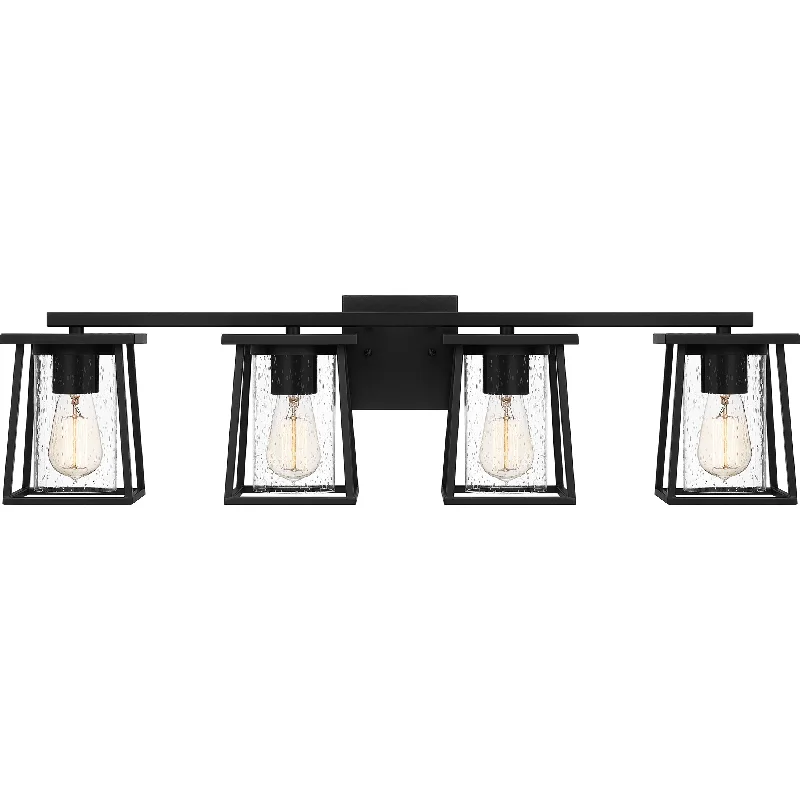 White track lighting for a clean lookLodge Vanity Light