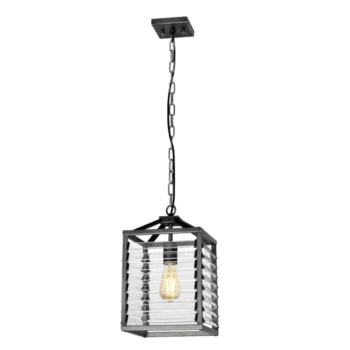 Track lighting for illuminating dining tablesLouvre 1 Light Pendant - Painted Gunmetal Track lighting for illuminating dining tablesLouvre 1 Light Pendant - Painted Gunmetal