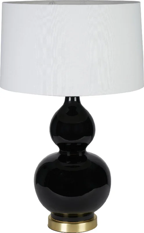 Gatsby Table Lamp - Black & Gold/ Grey & Silver
