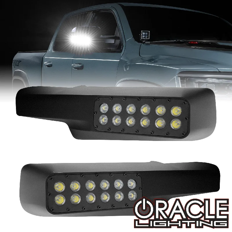 ORACLE Lighting 2010-2022 RAM TOW 1500/2500/3500 LED Off-Road Side Mirrors Ditch Lights ORACLE Lighting 2010-2022 RAM TOW 1500/2500/3500 LED Off-Road Side Mirrors Ditch Lights