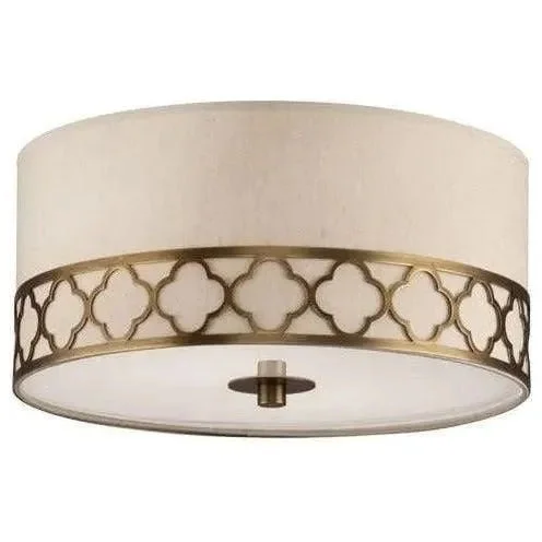 Dimmable track lighting for home officesAddison Semi Flushmount