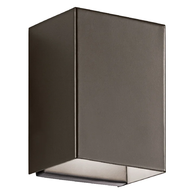 Track lighting with clear glass shadesWalden Outdoor Wall Mt./Flush