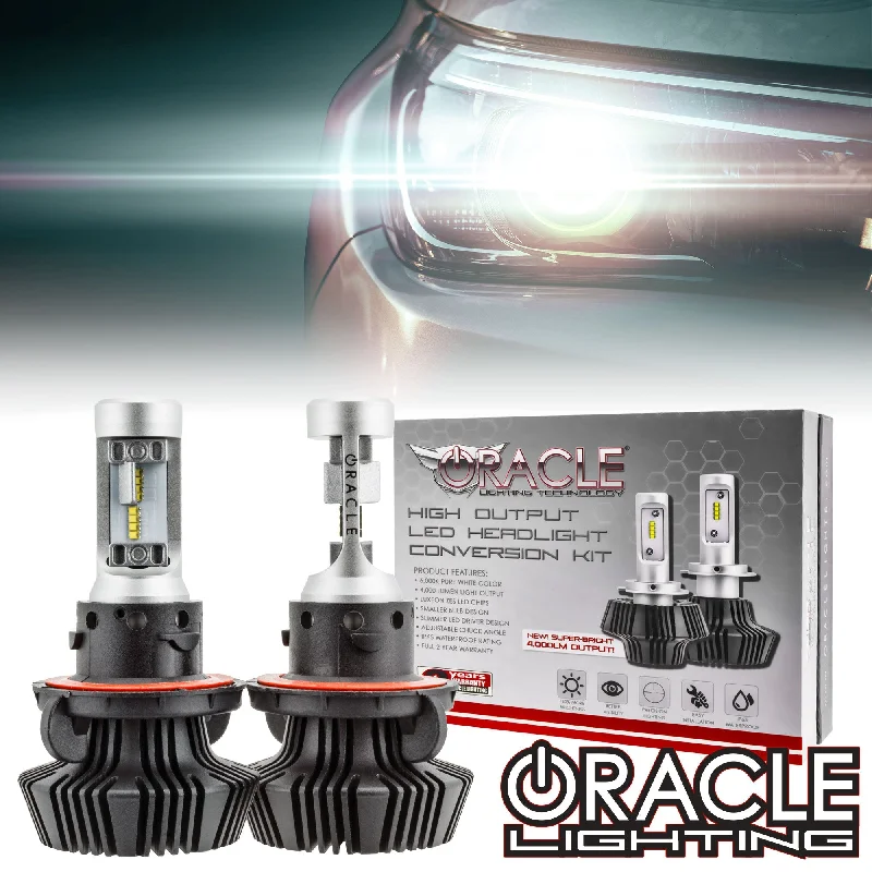 ORACLE Lighting H13 - 4,000+ Lumen LED Light Bulb Conversion Kit High/Low Beam (Non-Projector) ORACLE Lighting H13 - 4,000+ Lumen LED Light Bulb Conversion Kit High/Low Beam (Non-Projector)