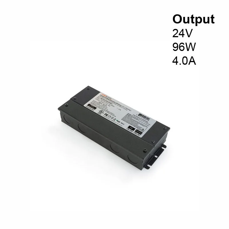 VBD-024-096C2DM5i1(Class2) 5 in 1 Dimming Triac/Phase/MLV/ELV/0-10V/Potentiometer/10V PWM LED Driver, 24V 96W VBD-024-096C2DM5i1(Class2) 5 in 1 Dimming Triac/Phase/MLV/ELV/0-10V/Potentiometer/10V PWM LED Driver, 24V 96W