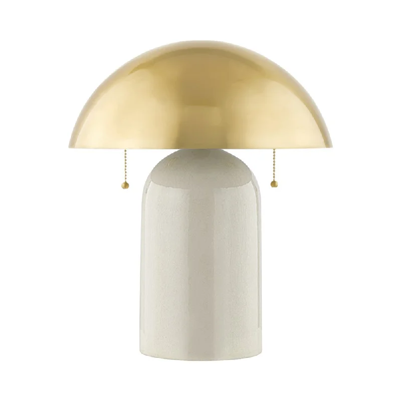 Track lighting with frosted glass shadesGaia Table Lamp