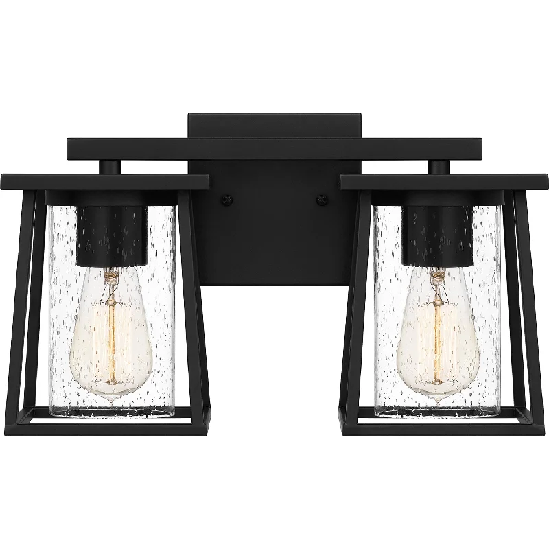 Track lighting with frosted glass shadesLodge Vanity Light