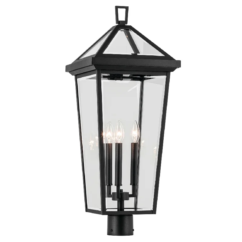 Track lighting with a brushed nickel finishRegence Outdoor Post Mount Lantern
