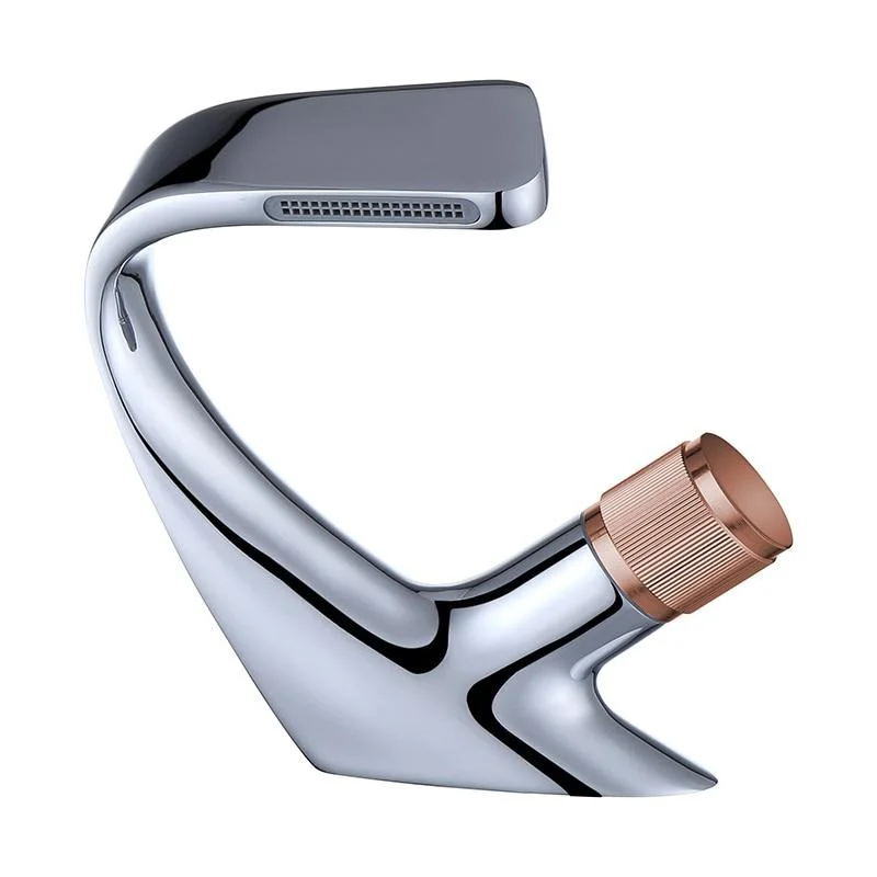 Chrome Rose Handle