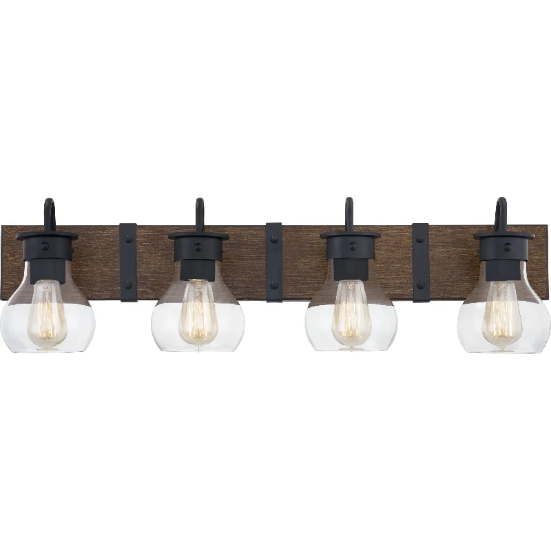 Track lighting with a chunky, bold designMaverick Vanity Light