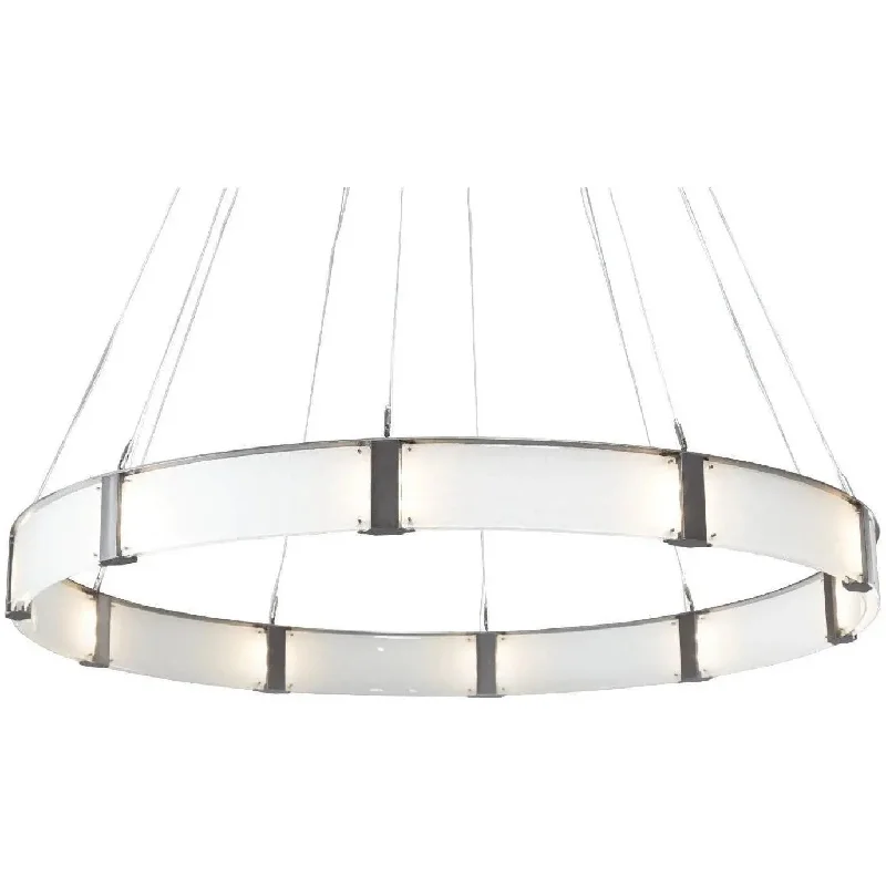 Track lighting for highlighting bookcasesParallel Ring Chandelier, 72-Inch