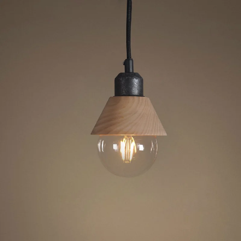 Energy - Efficient Industrial Lighting for Cost - SavingsWooden 1 Light Mini Pendant Light Energy - Efficient Industrial Lighting for Cost - SavingsWooden 1 Light Mini Pendant Light
