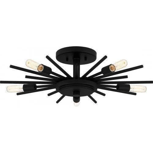 Track lighting for museums and galleriesMesquite 5-Light Semi Flush Mount