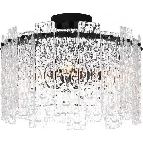 Industrial - style track lighting for loftsCaspian 4-Light Semi Flush Mount