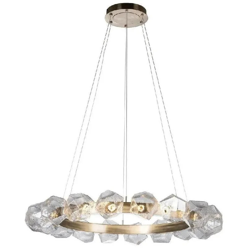 Modern track lighting with LED bulbsGem Radial Ring, 48-Inch