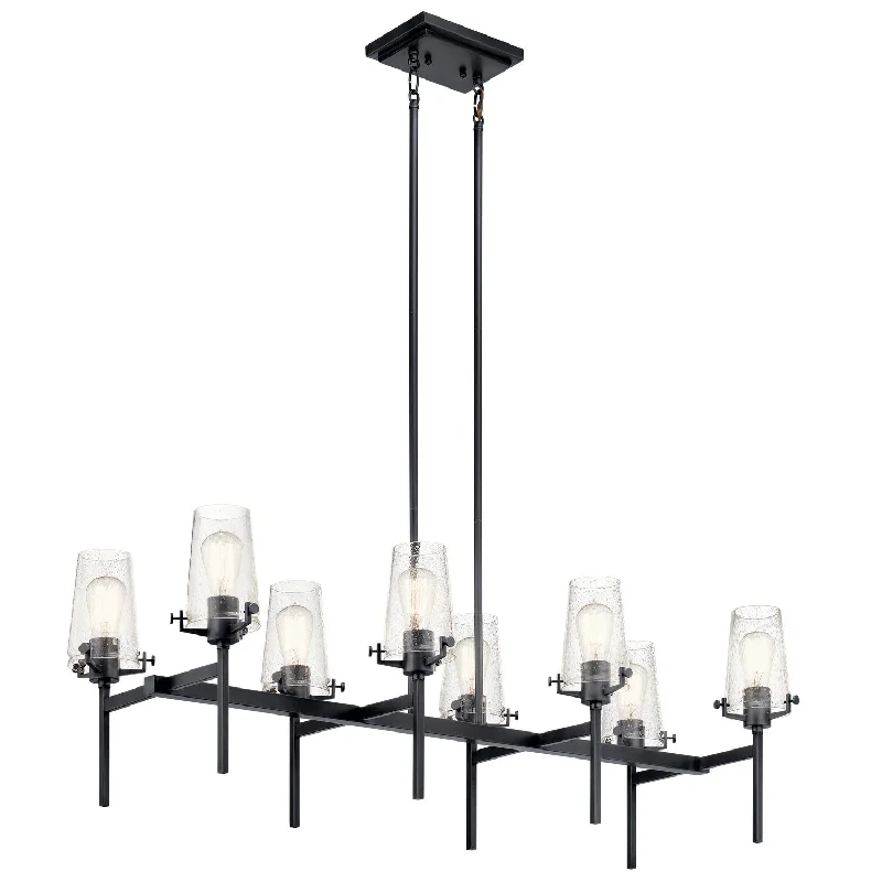 Track lighting with a decorative track designAlton Linear Chandelier