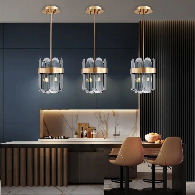 Industrial Lighting for Pharmaceutical ManufacturingCreative Glass Pendant Chandelier For Dining Room Modern Home Decor Kitchen Island Hanging Lamp