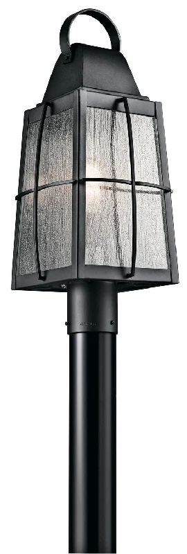 Rustic track lighting for farmhouse decorTolerand Outdoor Post Mount Lantern