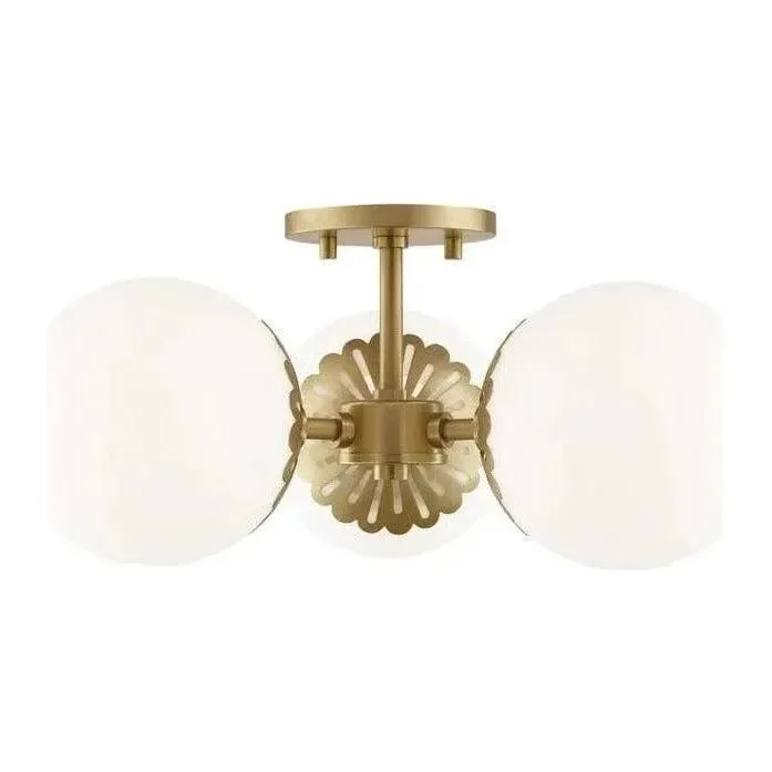 Track lighting for outdoor gardensPaige Semi Flush Mount