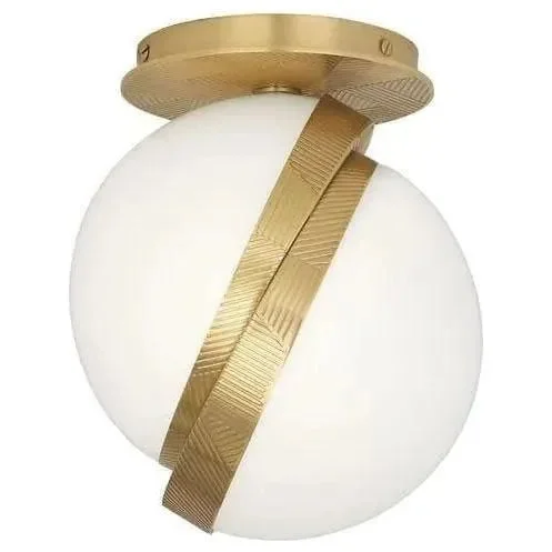 Track lighting for rental propertiesBrut Split Globe Flushmount