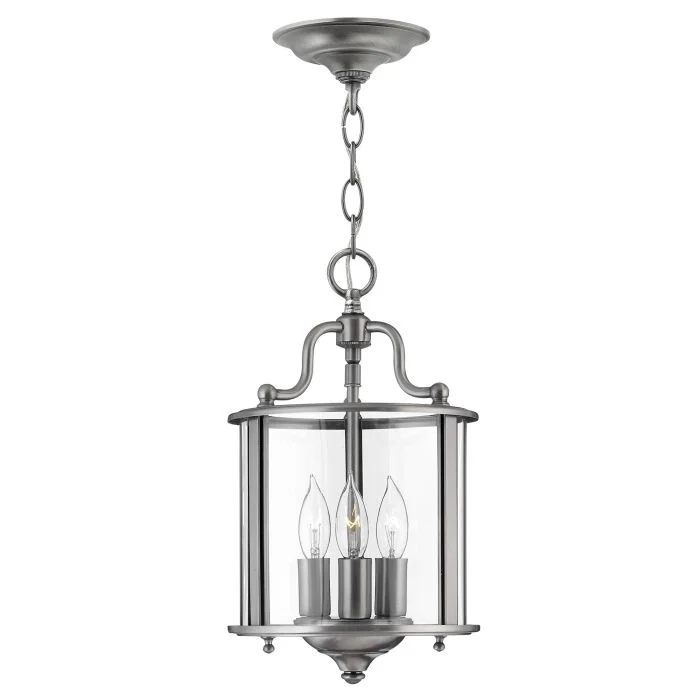 Track lighting with clear glass shadesGentry 3/4/6 Light Pendant- Nickel/ Silver/ Brass Track lighting with clear glass shadesGentry 3/4/6 Light Pendant- Nickel/ Silver/ Brass