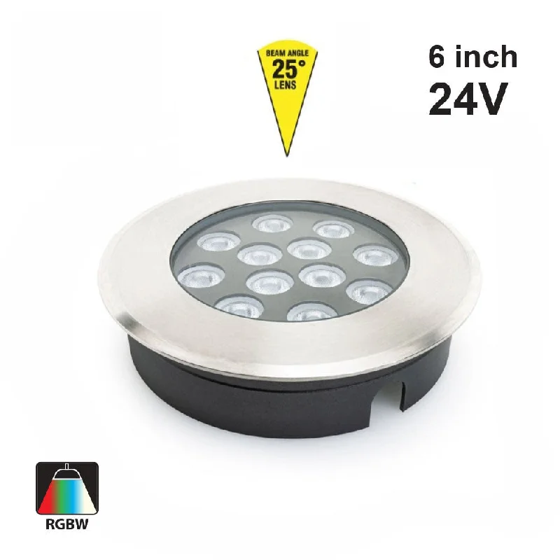 UL-1201-1500(RGBW)-I Outdoor Round Shallow Recessed Changing Color Inground Up light, 24V 15W RGBW UL-1201-1500(RGBW)-I Outdoor Round Shallow Recessed Changing Color Inground Up light, 24V 15W RGBW