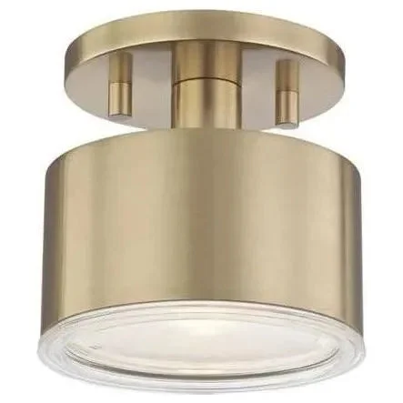 Rustic track lighting for farmhouse decorNora Flush Mount