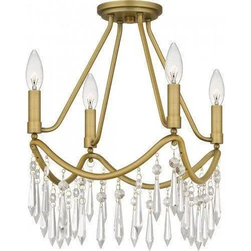 Track lighting for rental propertiesAiredale 4-Light Semi Flush Mount