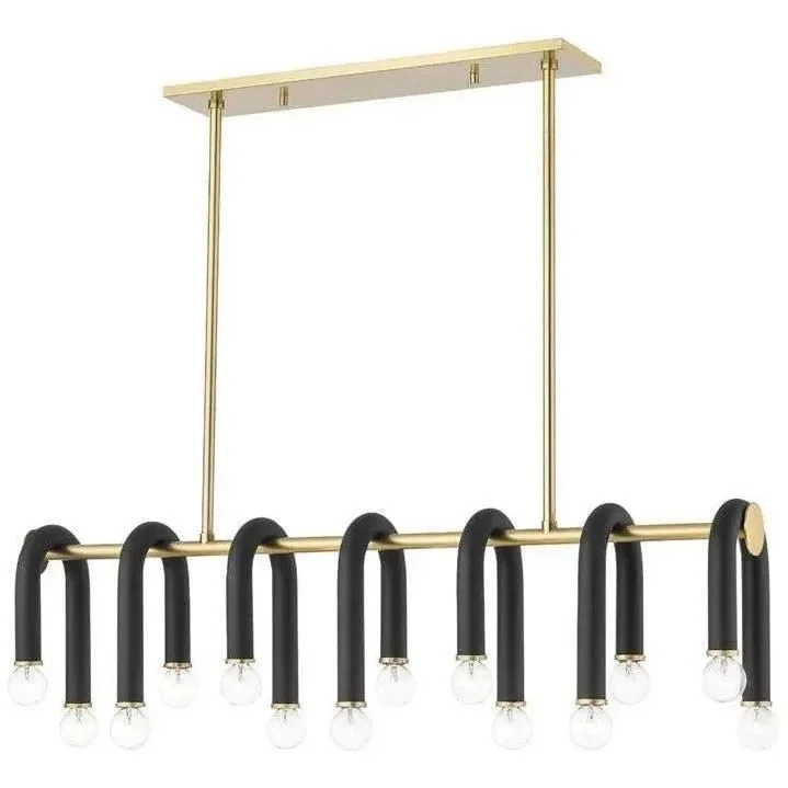 Track lighting with a brushed nickel finishWhit Island Pendant