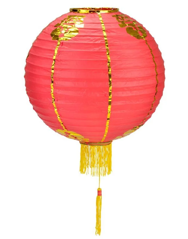 30" Jumbo Traditional Chinese New Year  Lantern with Tassel