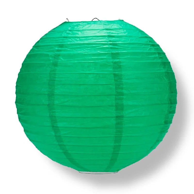 BLOWOUT 36" Arcadia Teal Jumbo Round Paper Lantern, Even Ribbing, Chinese Hanging Wedding & Party Decoration BLOWOUT 36" Arcadia Teal Jumbo Round Paper Lantern, Even Ribbing, Chinese Hanging Wedding & Party Decoration