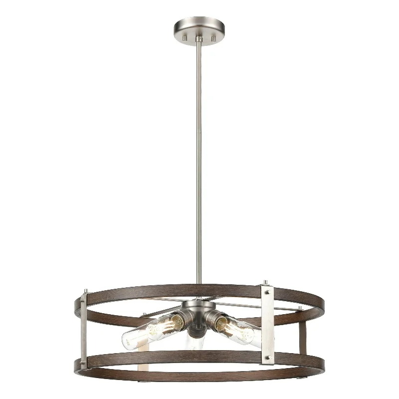 Track lighting with colored glass accentsOakhurst 5 Light Dual Mount