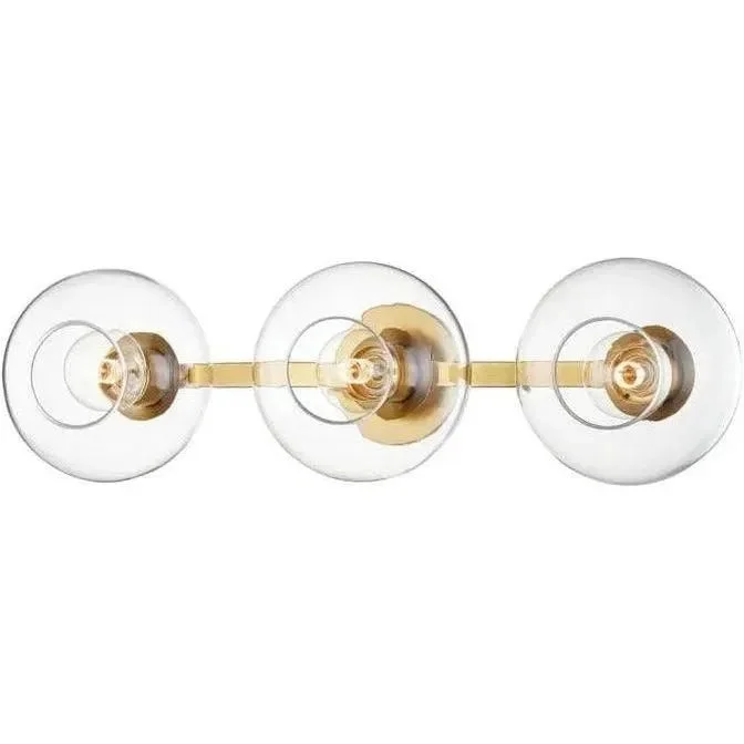 Track lighting for museums and galleriesMargot Triple Wall Sconce