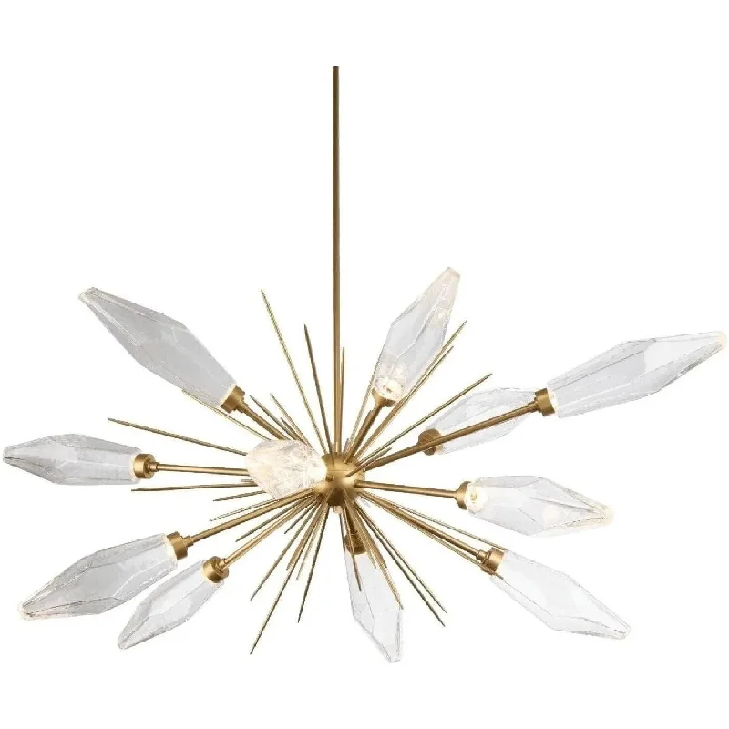 High - lumen track lighting for bright spacesRock Crystal Oval Starburst, 53-Inch High - lumen track lighting for bright spacesRock Crystal Oval Starburst, 53-Inch