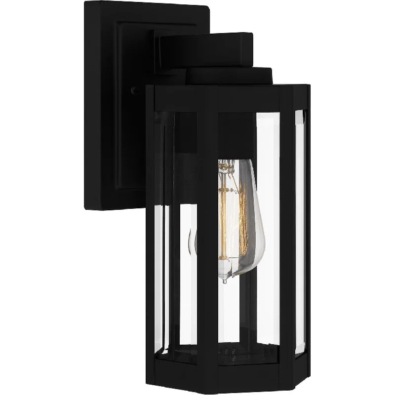 Industrial - style track lighting for loftsMesnick Small Outdoor Wall Lantern