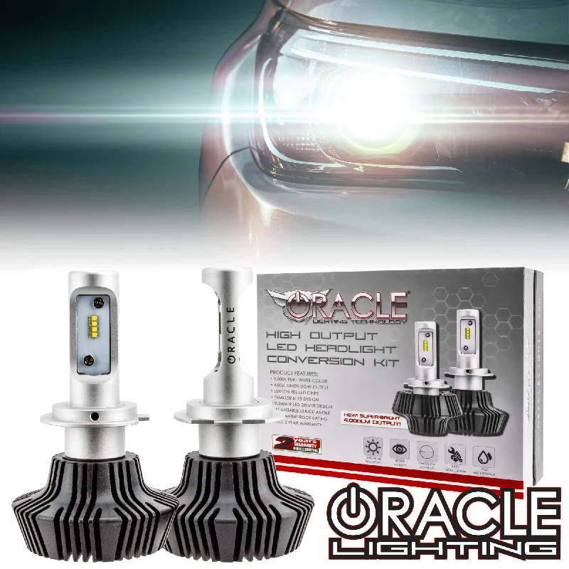 ORACLE Lighting H7 - 4,000+ Lumen LED Light Bulb Conversion Kit High/Low Beam (Non-Projector) ORACLE Lighting H7 - 4,000+ Lumen LED Light Bulb Conversion Kit High/Low Beam (Non-Projector)