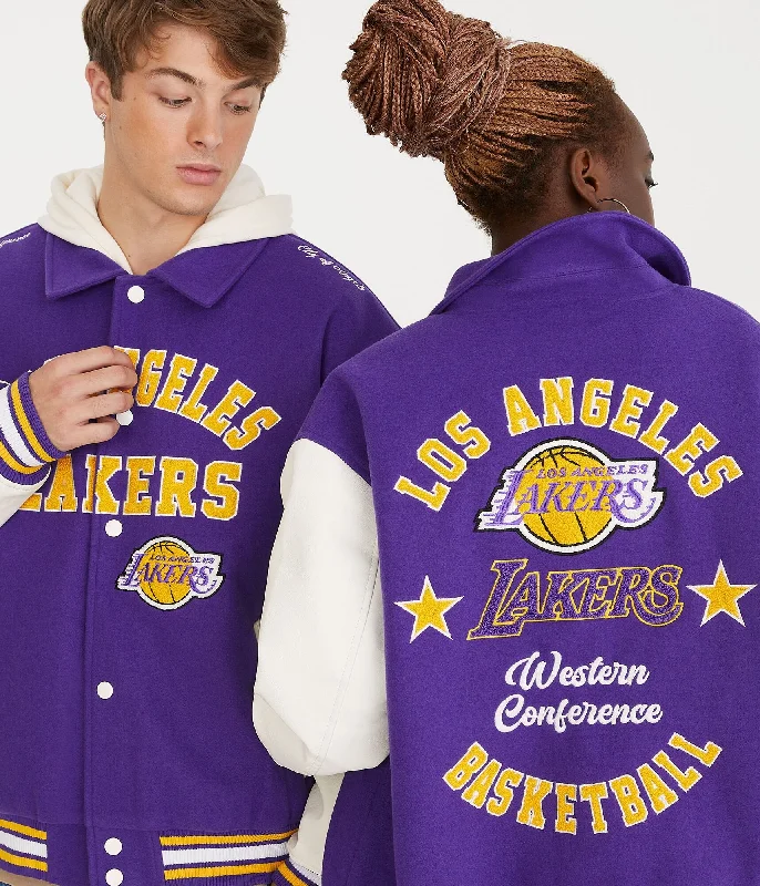 Aeropostale Los Angeles Lakers Bomber Jacket