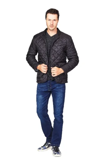 Black Quilted Jacket