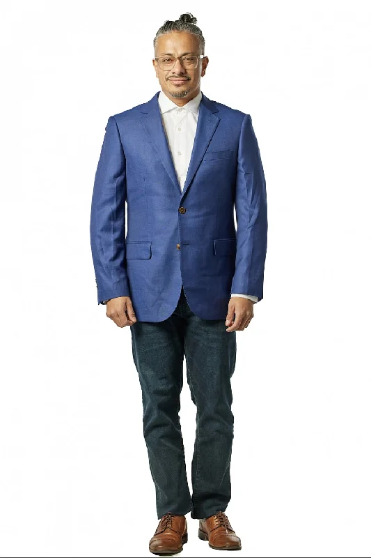 Modern Fit French Blue Sport Jacket B-SJ-LP-610