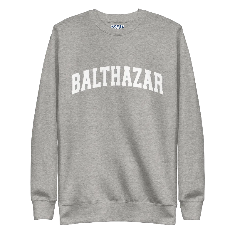 Balthazar Sweatshirt White Text